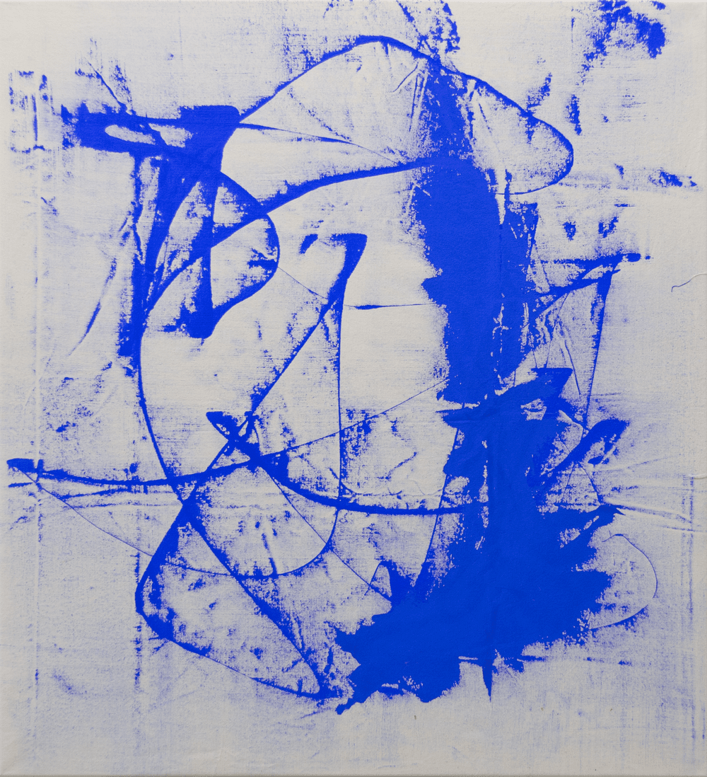 Sarice Brudet, Poetic Gesture Blue XXII–24.5